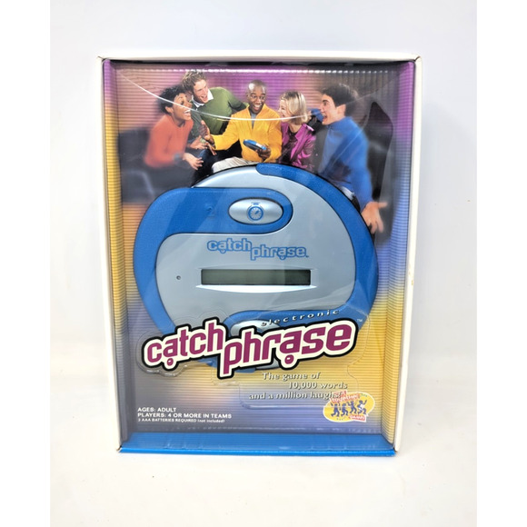 1st Edition 2000 Hasbro Catch Phrase Electronic Handheld Party Game. NEW IN BOX! - Picture 1 of 5